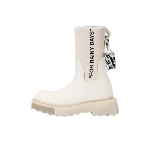 Off Белый Ботильоны Женские Белые