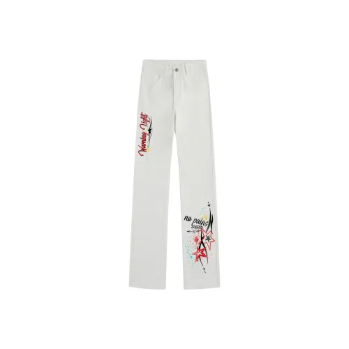 WARNING LIGHT Унисекс Джинсы