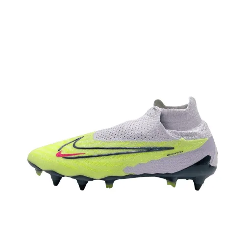 Nike Phantom GX Elite SG Мягкая трава Футбольные бутсы Мужской Зеленый Белый
