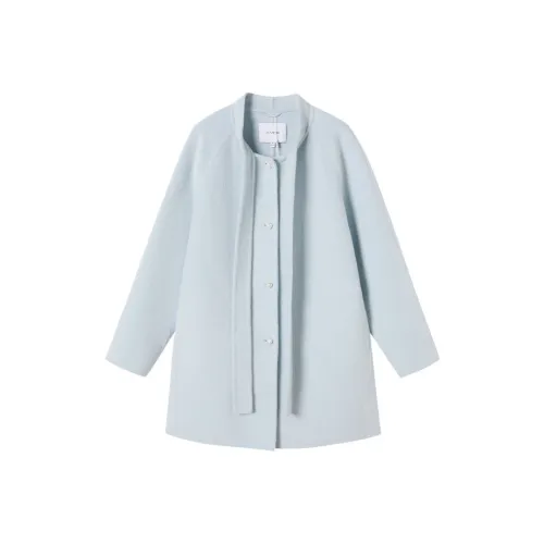 XIANGYING Морской синий Женское пальто