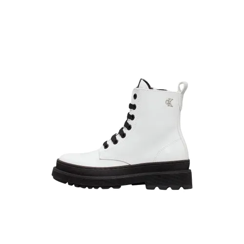 Calvin Klein Высокие Детские Ботинки Белые Малыш