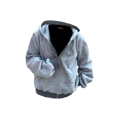 SNEIKLAU Серый Унисекс Свитшоты