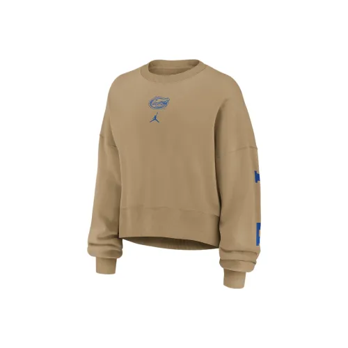 JORDAN Khaki Женские Свитшоты