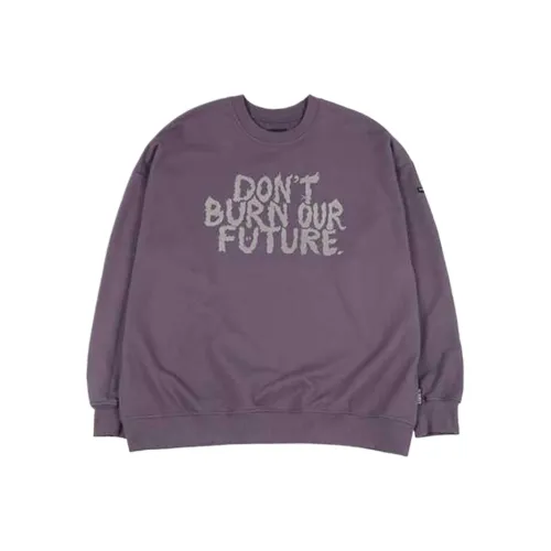 AJOBYAJO Flocked 19 Слоган Толстовка [Фиолетовый] Толстовка Мужская