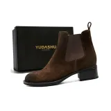 Кофейный замш (с флисовой подкладкой)