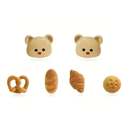 WuliHead Сплав Серьги-гвоздики Женские