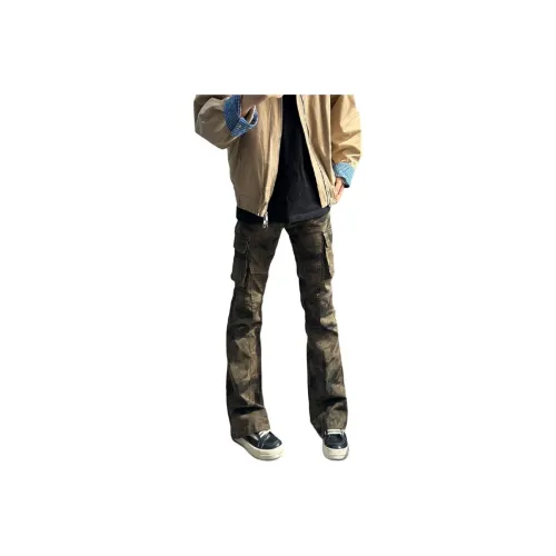 YOULIN Камуфляж Унисекс Джинсы