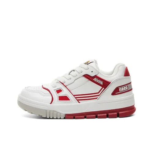 AVIA Sports Life Collection Поддержка Низкий Топ Повседневная Обувь Унисекс Белый Красный