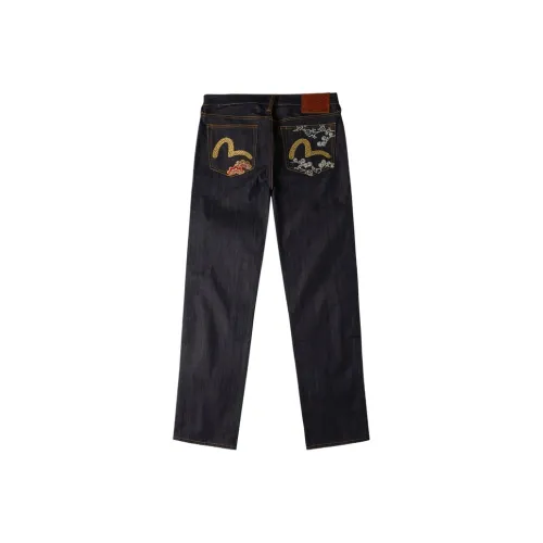 EVISU Джинсовый Синий Мужские Джинсы