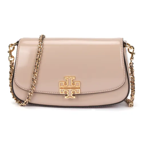 TORY BURCH Britten Кожа Сумка через плечо Стандартная Женская Розовая