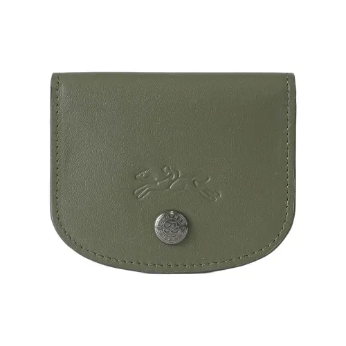 LONGCHAMP Le Pliage Xtra Коровья кожа Держатель для карт Мужской Пихтовый зеленый