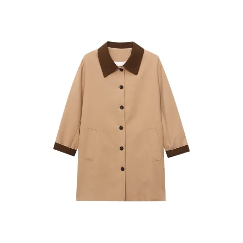 CHARM PICK Хаки Женская тренч-куртка