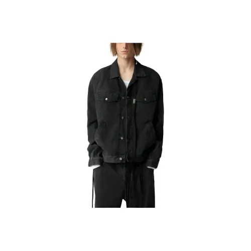 Ann Demeulemeester FIVE Pockets Куртка Куртки Пальто Мужской Черный