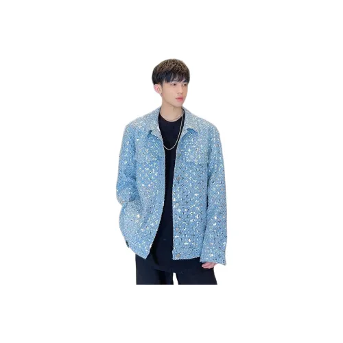 MGDOHOME Светло-синие унисекс куртки