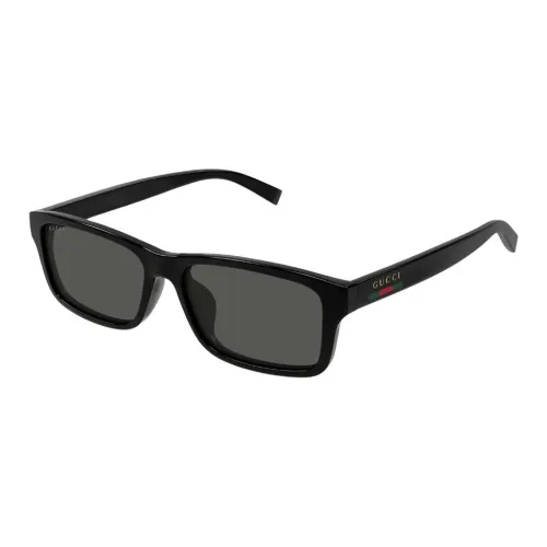 GUCCI Воздействие Литья Квадратные Солнцезащитные Очки Мужские Черные