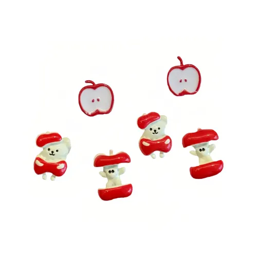 WuliHead Серьги-гвоздики из цинкового сплава Женские