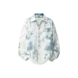 Джинсовый синий