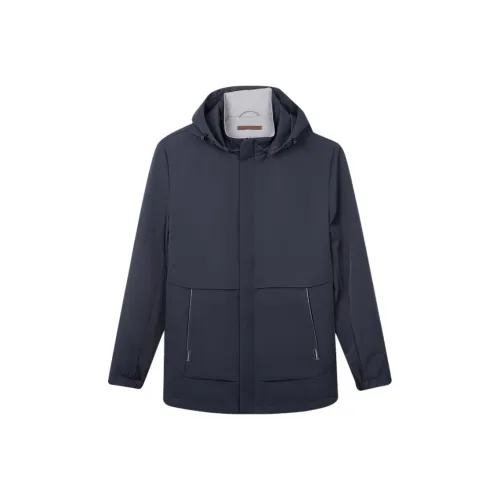 Wit Унисекс Куртки