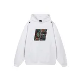 Бело-серый с флисовой подкладкой