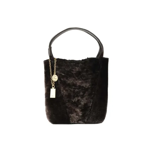 Chloe Shearling Bag Женская Черная