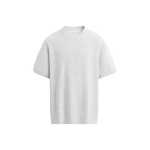 ZARA Серые Мужские T-рубашки