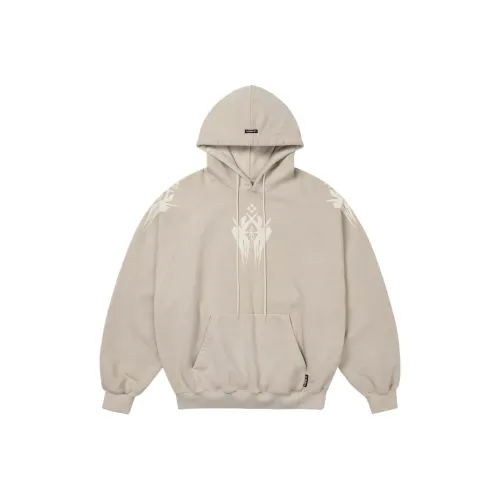 AJOBYAJO FW25 Крест Symbol Реглан Толстовка Толстовка Мужская