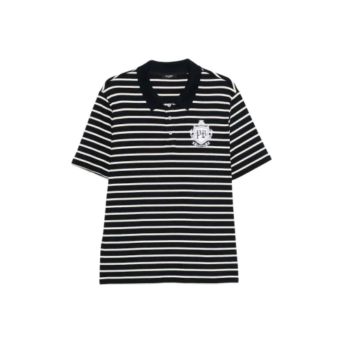 BALMAIN Мужская черная поло