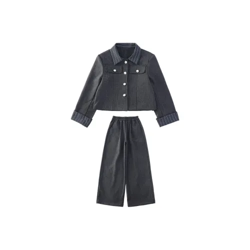 TELENT CHANEL Inspired Бизнес-костюм Двухкомпонентный комплект для школьного возраста Повседневная спортивная одежда