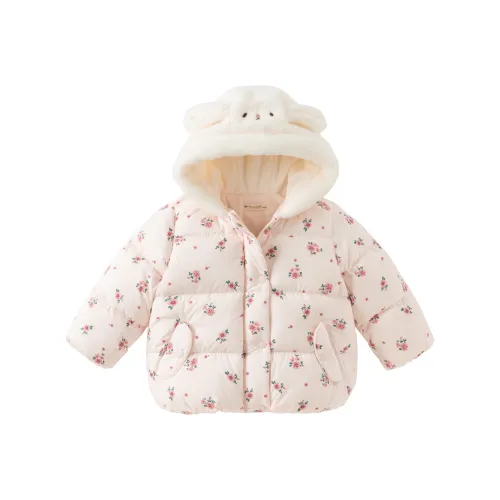 DAVE BELLA Цветочный принт [Тройная защита ткань Высокий вес наполнителя] Kids Пуховые куртки