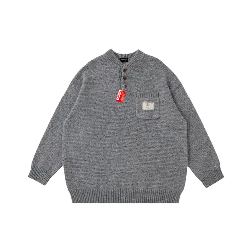 Yaoqi Серый Унисекс Трикотаж