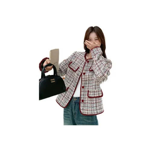 MEXICAN Красный Женский Короткий Пальто