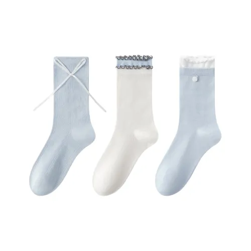 Caramella Высокие носки Женские упаковка из 3 пар