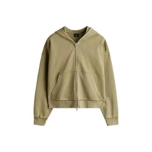 H M Хаки Зеленый Мужские Свитшоты