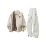 Абрикос + Экрю Спортивные брюки