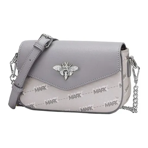 FAIRWHALE Сумка через плечо из ПВХ Сумка на плечо Стандартная Женская Светло-Серый