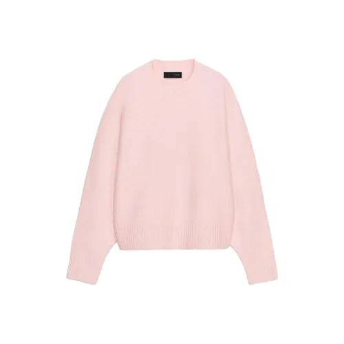 ZARA Светло-розовый Красный Женские Свитера