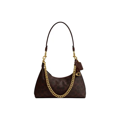 COACH Juliet Сумка через плечо из искусственной кожи большая женская кленовый лист коричневый