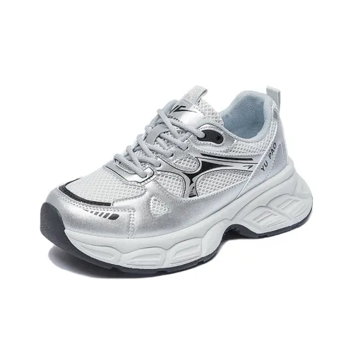 Lin's Travels Спортивная обувь с увеличением высоты дышащая противоскользящая низкий топ массивные подошвы женские