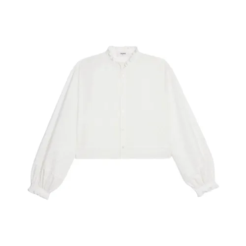 Celine Сливочные Женские Рубашки