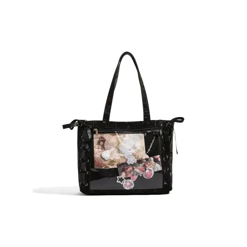 BOTH PLAY ПУ (полиуретан) Ит-Сумка Стандартная Женская Черная