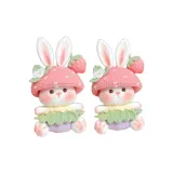 Клубника Bunny Материал, Подходит для 2 шт