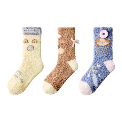 PRIMEET Носки Crew Женские упаковка из 3 пар