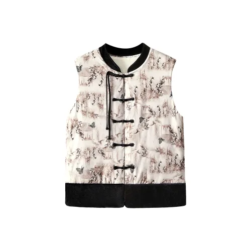 Жилет Touch Женские Бамбук в стиле тушь