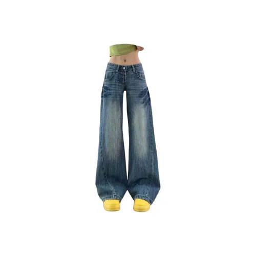 9c collective Blue Women's Jeans