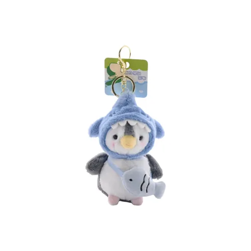 Whoops Мультяшный С капюшоном Пингвин Плюшевый Брелок 12 см Высота