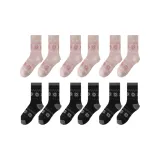 6 упаковок (3 розовых + 3 черных)