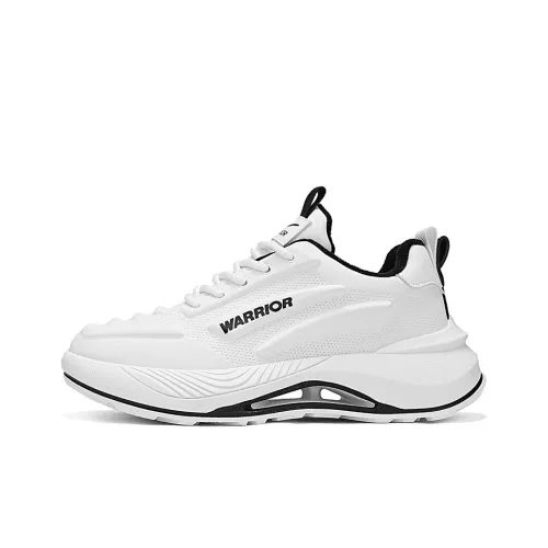 Warrior Термический Увеличивающий Высоту Устойчивый к Износу Противоскользящий Низкий Топ Повседневная Обувь Мужская Белый Угольный Черный