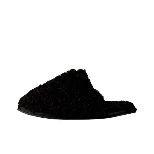 CALVIN KLEIN Резина Подошва Нет Особенный Эффект Домашние Тапочки Женские Черный