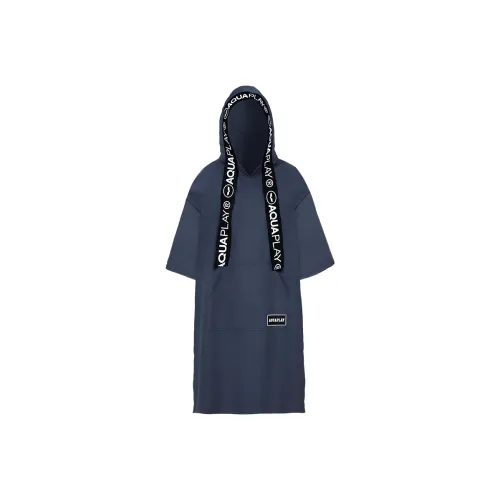 AQUAPLAY Темно-серый Унисекс Быстросохнущие халаты