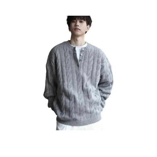 SOUL WORKER Серый Унисекс Трикотаж